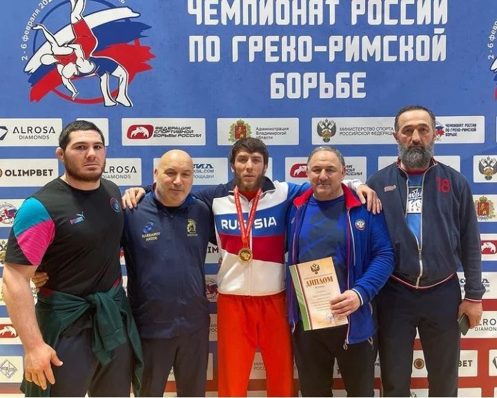 Ахмед Кайцуков стал бронзовым призером Чемпионата России по греко-римской борьбе